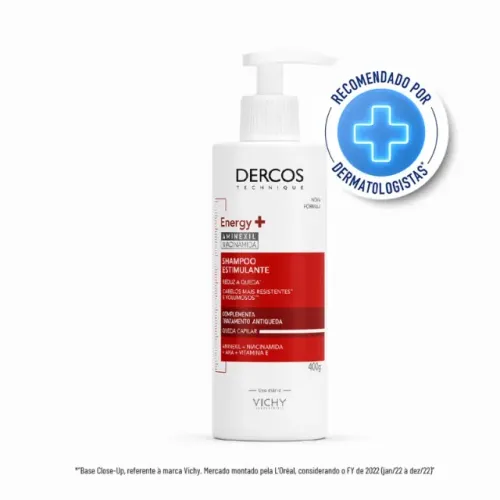 Vichy Dercos Energy+ - Shampoo Estimulante Antiqueda 400g