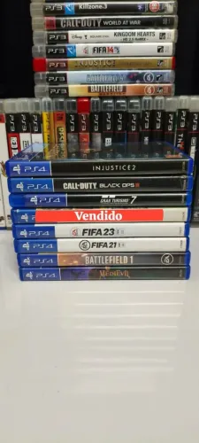 Lote de jogos PS4, Leia a descrição.