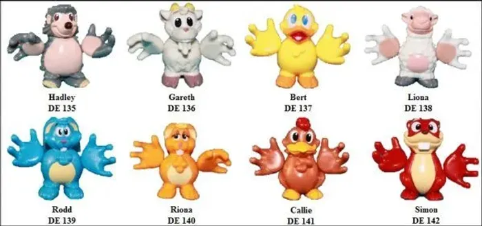 Kinder ovo Animais da Fazenda Esticadinhos