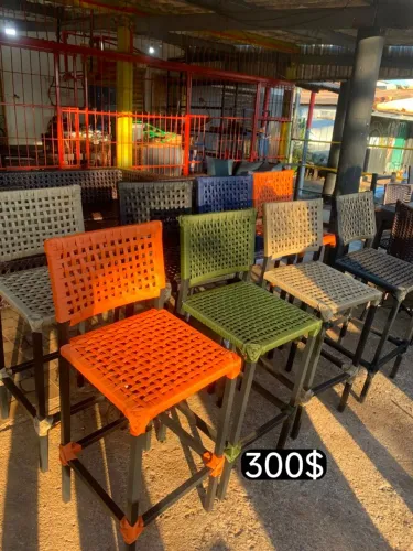 Banquetas na corda náutica