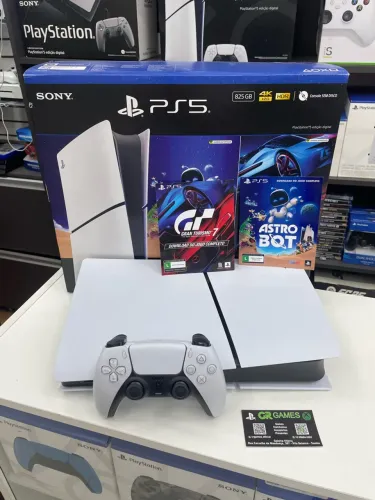 Ps5 slim digital semi novo com garantia da Sony