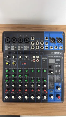 Mesa de Som Yamaha MG10XU Original | USB | Efeitos SPX | Excelente Estado