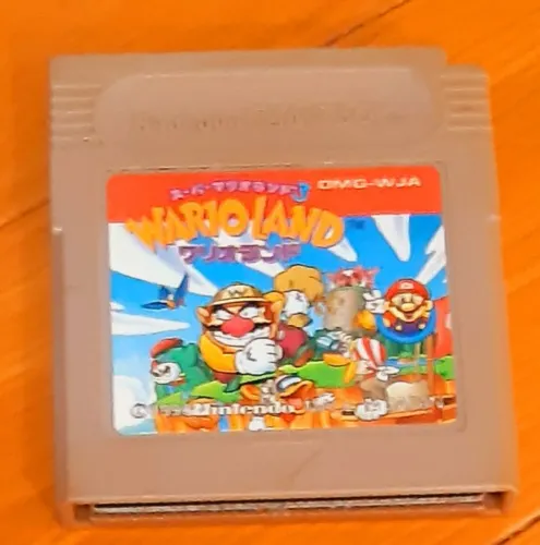 Fitinha Wario Land Game Boy DMG classico