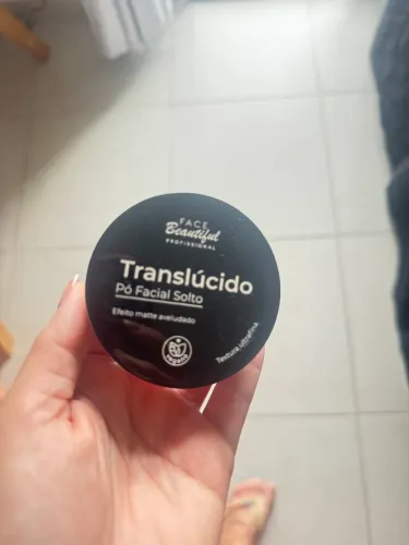 Pó translúcido novo 12,00