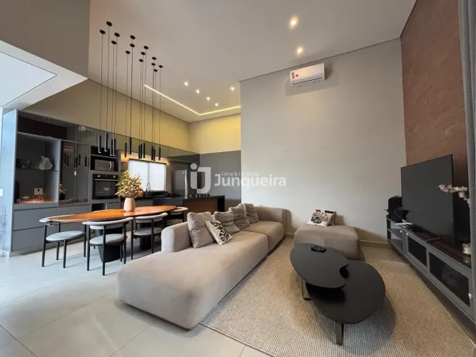 Casa em Condomínio à venda, 3 quartos, 3 suítes, 2 vagas, Residencial Villa D'Itália - Pir