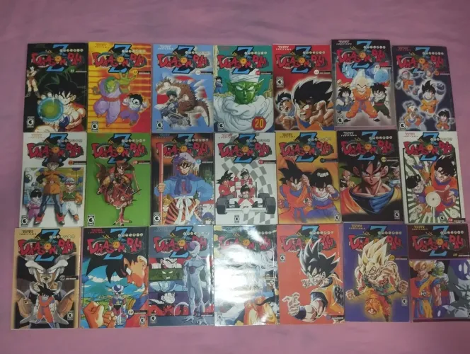 Coleção mangá dragon ball Z 