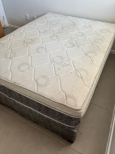 Cama box casal molas ensacadas