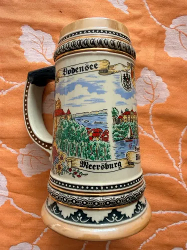 Taça de Cerveja da Alemanha - Feita à mão 