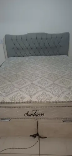 Cama box baú com cabeceira