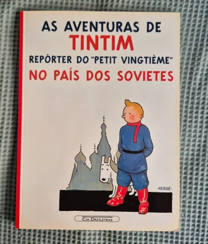 Tintim no País dos Sovietes - Livro/HQ