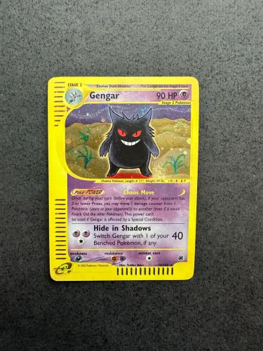 Carta de Pokémon- Gengar Foil