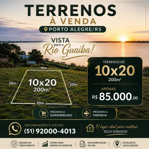 Venda de terreno