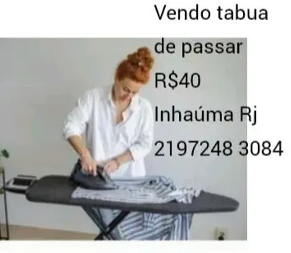 Mesa de passar roupa