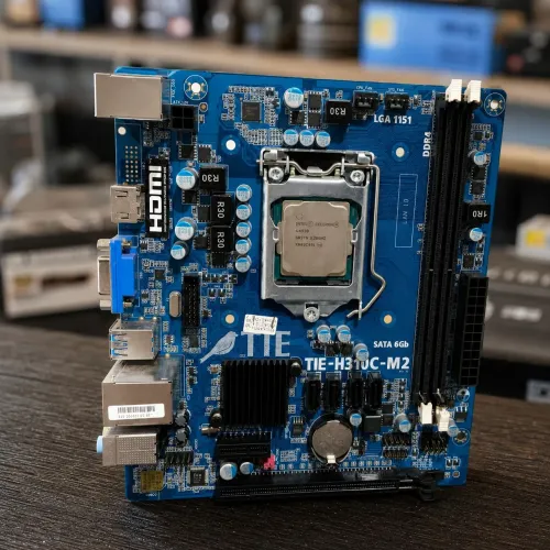 Kit Placa Mãe TIE H310C-M2 + Processador Intel Celeron G4930 - DDR4 LGA 1151