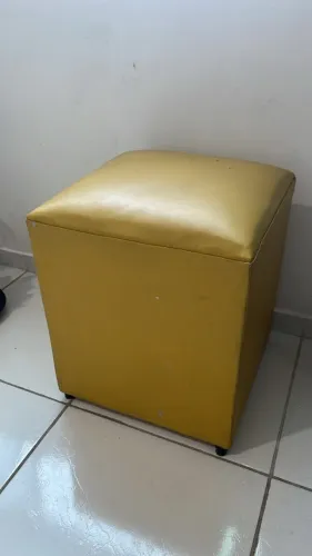 Puff Amarelo Grande