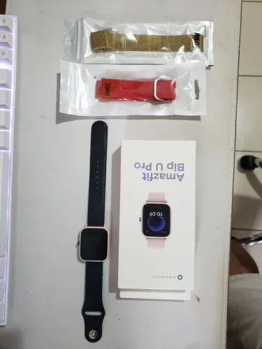 Smartwatch Amazfit Basic Bip U Pro Pink