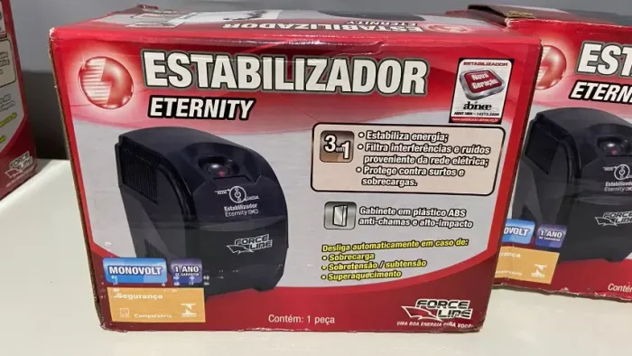 [NOVO na CAIXA] Estabilizador 110v Force Line 7993