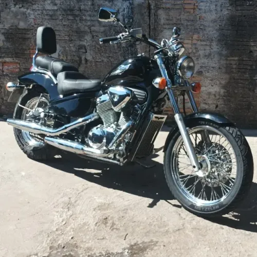 Shadow 600 preta - zerada pagar e andar 