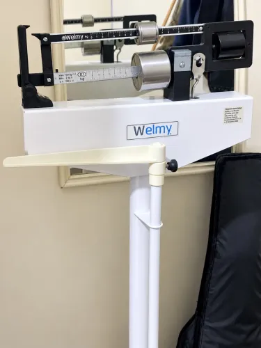Balança Antropométrica Mecânica Welmy R-110 - 150 - Sem Uso