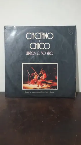 Caetano Veloso E Chico Buarque Juntos E Ao Vivo Lp 1972