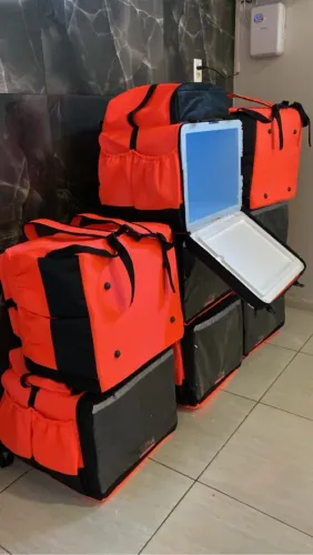 Bag térmica , motoqueiro, mochila, delivery, pizza ,feita pra durar 