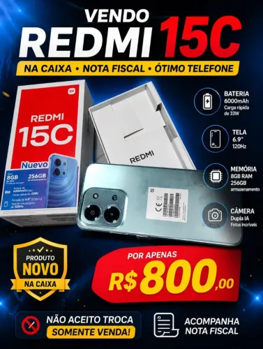 Celular semi novo