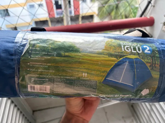 Barraca para duas pessoas 