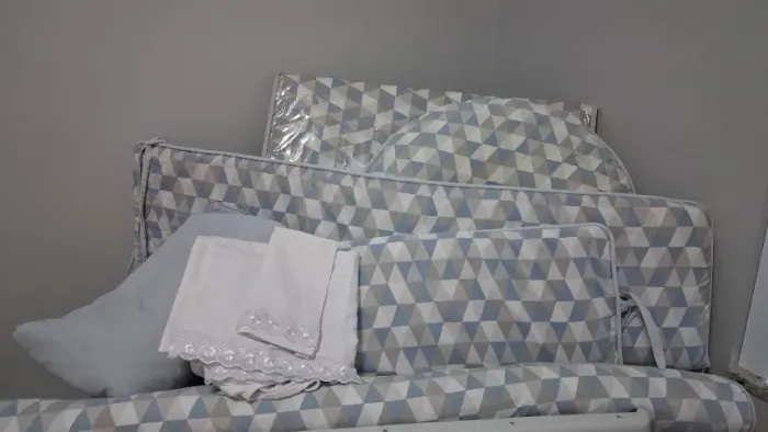Kit berço + Amamentação +Trocador