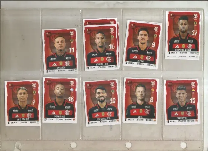 FIGURINHAS TIME FLAMENGO CAMPEONATO BRASILEIRO 2026 60.00