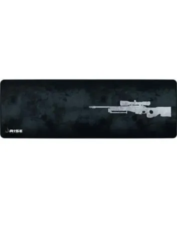 Mousepad Gamer Rise Mode Speed, Sniper, Estendido (900x300mm),
