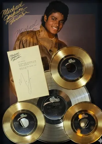 Quadro LP disco de ouro 