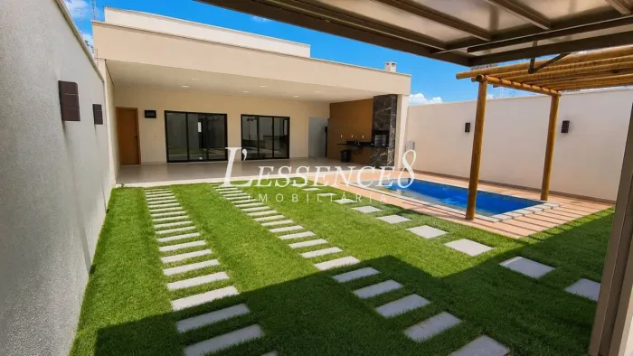 Casa 3 Suítes | 300m² | Piscina Aquecida | Lot. Mansões Goianas | Goiânia