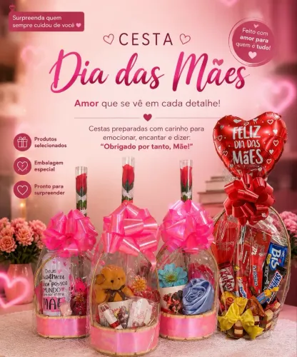 Cestas de Dia das Mães