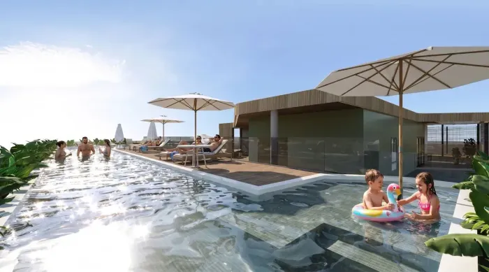 MENSAIS A PARTIR DE 1.107,00, PISCINA NO ROOFTOP, ACADEMIA, QUADRA DE BEACH TENNIS.