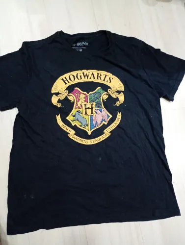 Camisa manga curta tema Harry Potter