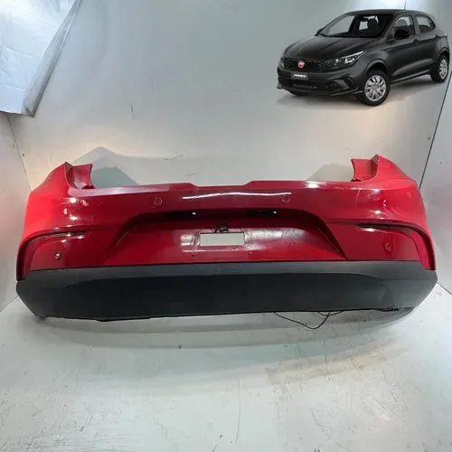 Parachoque Traseiro Fiat Argo 2018 A 2021 C/ Furo Sensor