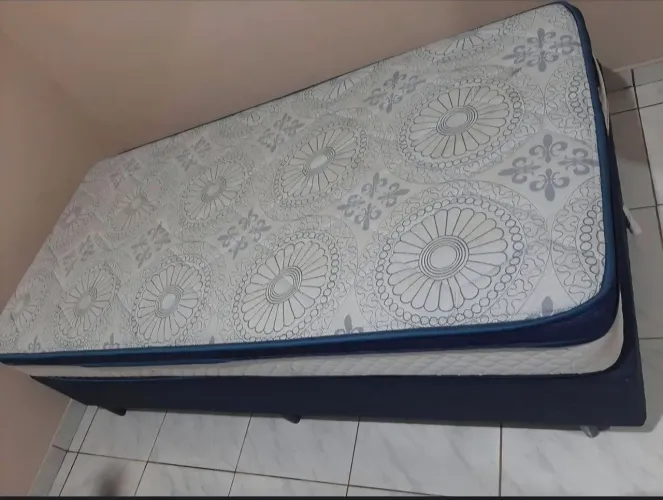 Cama box solteiro ortobom