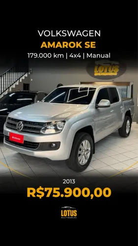Volkswagen Amarok SE CD 2.0 16V TDI 4X4 Diesel 2013