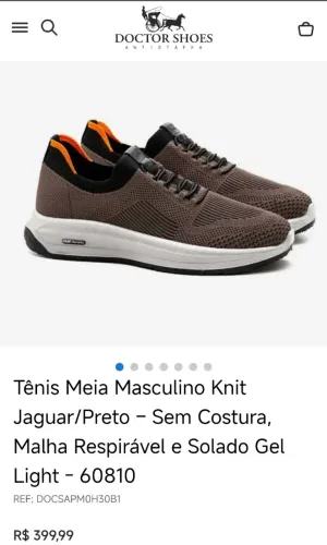 Tênis Doctor Shoes confortável