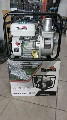 MotoBomba Auto escovante a gasolina 3x3 motor 4t 6.5Hp TWP80SH-GII - Toyama(Loja/Nova)