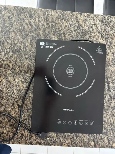 Cooktop De Indução Britânia Bct14p 10 Níveis