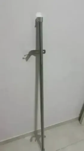 Varão para cortina trilho suíço 1,25m metal