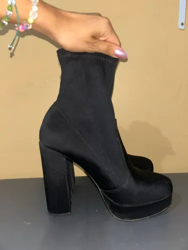 Bota Plataforma Salto Alto