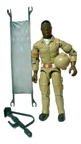 Boneco Comandos Em Ação Gi Joe Médico Estrela Completo 1986
