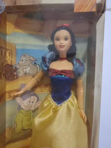 Branca de Neve Barbie Mattel Sparkling Princess