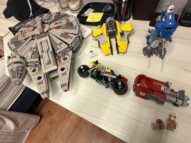 Coleção TODA de Lego Star Wars - TODAS AS NAVES SET COMPLETO