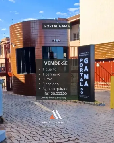 OPORTUNIDADE: Apartamento 1 Quarto (Quitado ou Ágio)