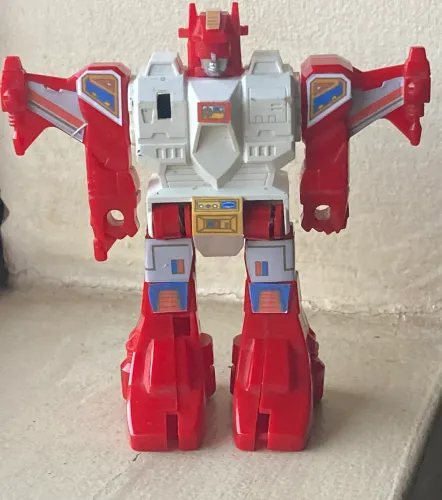 Transformer anos 80 antigo Saltman X Estrela