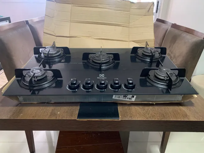 Fogão Cooktop 5 bocas