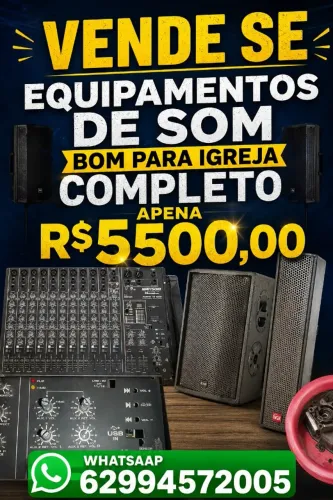 equipamentos de som 